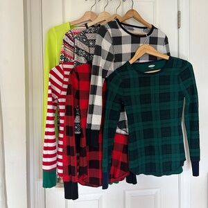 7 Old Navy Thermal shirts size small